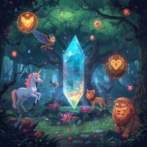 lucid origin create a vibrant magical digital art illustration 2