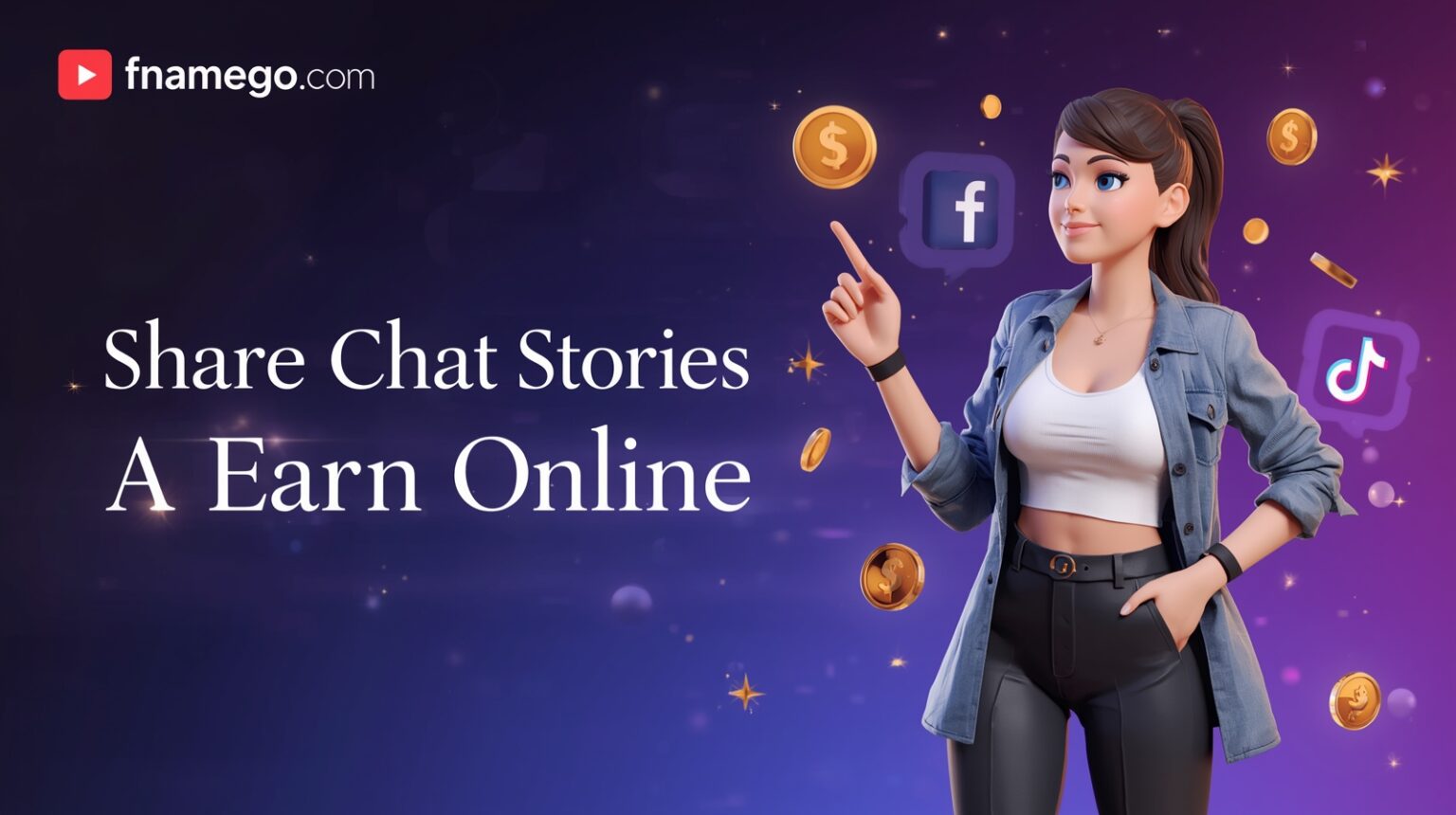 High quality chat stories for creators – grow your social media career and earn online from fnamego